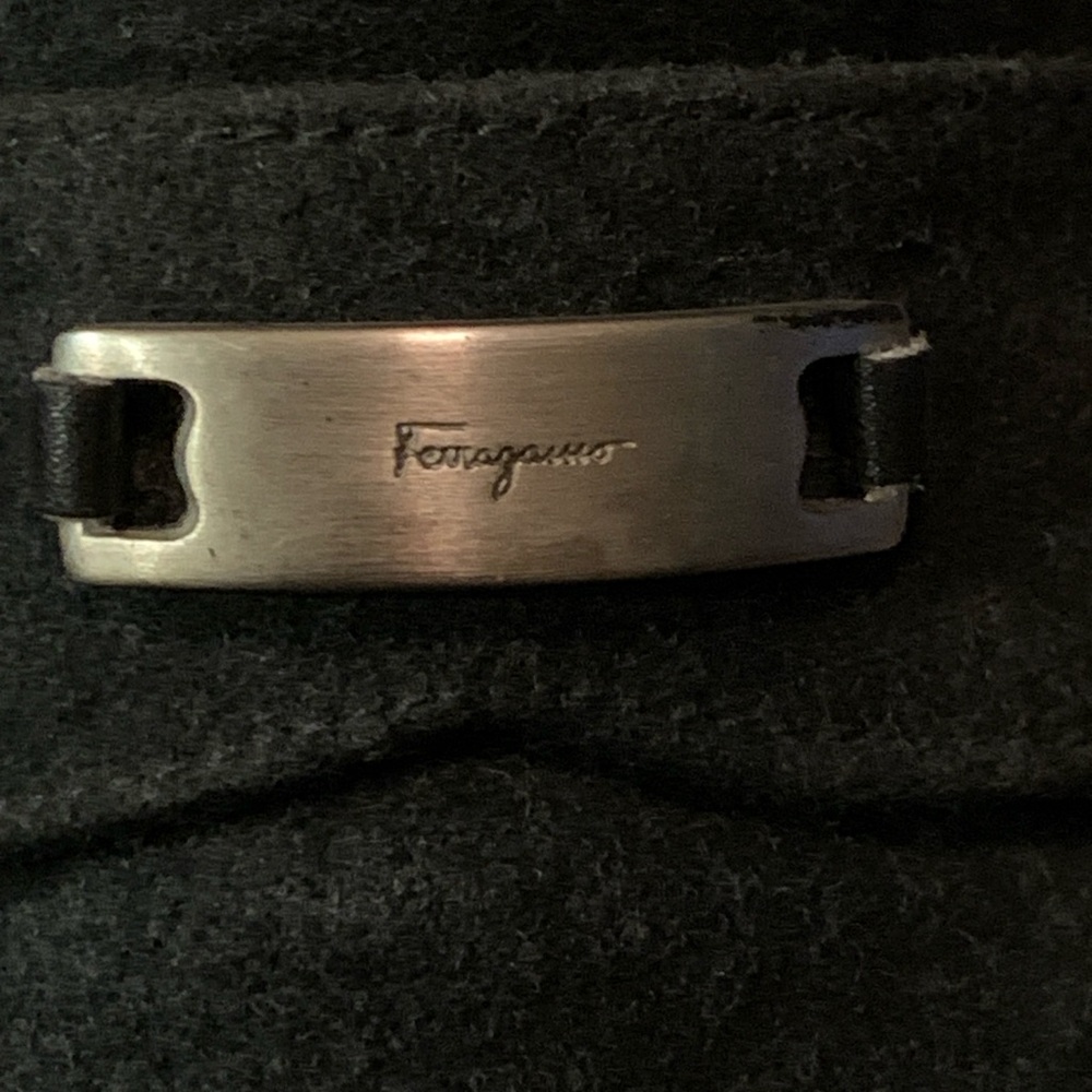 Salvatore Ferragamo Sport Women's Black Suede Loafers Size 7.5 AAAA Old Money - Picture 7 of 9